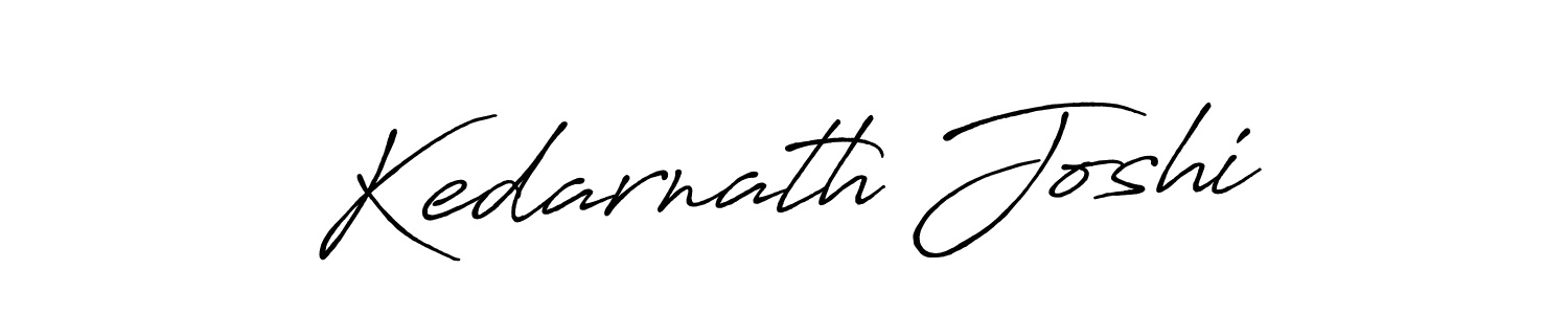 Also we have Kedarnath Joshi name is the best signature style. Create professional handwritten signature collection using Antro_Vectra_Bolder autograph style. Kedarnath Joshi signature style 7 images and pictures png