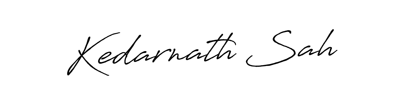 Kedarnath Sah stylish signature style. Best Handwritten Sign (Antro_Vectra_Bolder) for my name. Handwritten Signature Collection Ideas for my name Kedarnath Sah. Kedarnath Sah signature style 7 images and pictures png