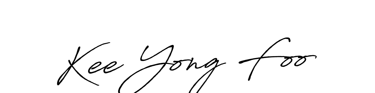 Antro_Vectra_Bolder is a professional signature style that is perfect for those who want to add a touch of class to their signature. It is also a great choice for those who want to make their signature more unique. Get Kee Yong Foo name to fancy signature for free. Kee Yong Foo signature style 7 images and pictures png