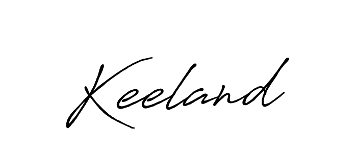 It looks lik you need a new signature style for name Keeland. Design unique handwritten (Antro_Vectra_Bolder) signature with our free signature maker in just a few clicks. Keeland signature style 7 images and pictures png