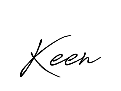 Make a beautiful signature design for name Keen. With this signature (Antro_Vectra_Bolder) style, you can create a handwritten signature for free. Keen signature style 7 images and pictures png