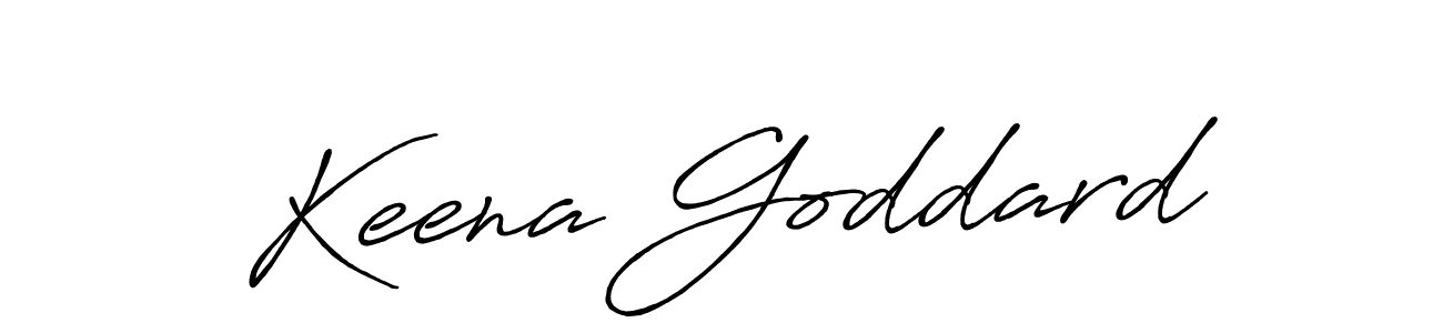 Make a beautiful signature design for name Keena Goddard. Use this online signature maker to create a handwritten signature for free. Keena Goddard signature style 7 images and pictures png