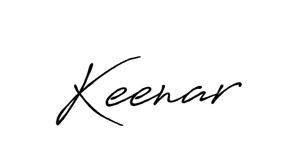 Create a beautiful signature design for name Keenar. With this signature (Antro_Vectra_Bolder) fonts, you can make a handwritten signature for free. Keenar signature style 7 images and pictures png