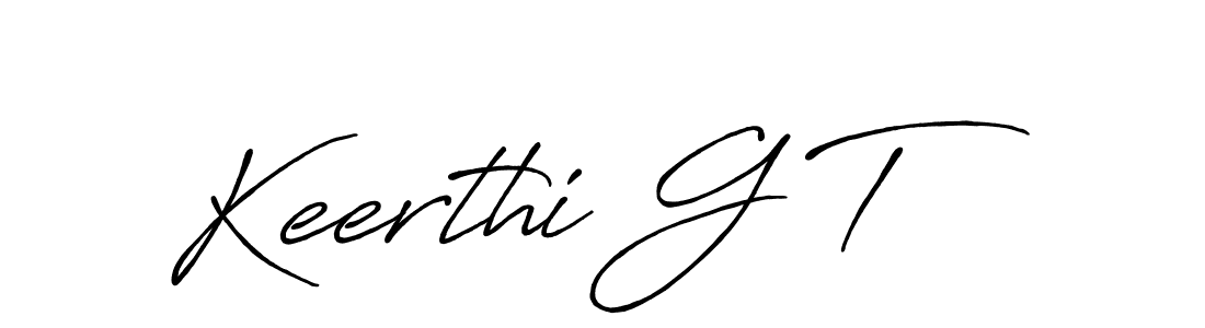 if you are searching for the best signature style for your name Keerthi G T. so please give up your signature search. here we have designed multiple signature styles  using Antro_Vectra_Bolder. Keerthi G T signature style 7 images and pictures png