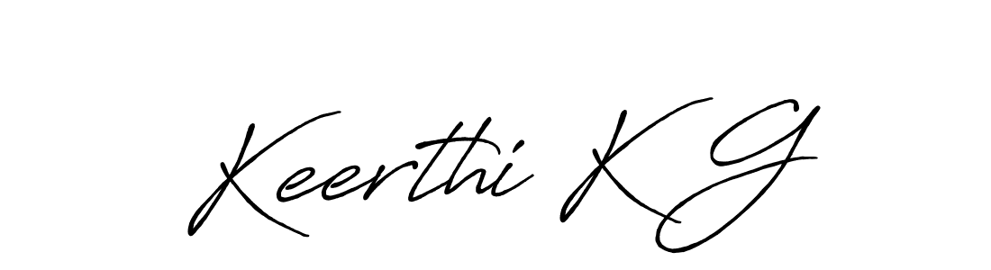 The best way (Antro_Vectra_Bolder) to make a short signature is to pick only two or three words in your name. The name Keerthi K G include a total of six letters. For converting this name. Keerthi K G signature style 7 images and pictures png