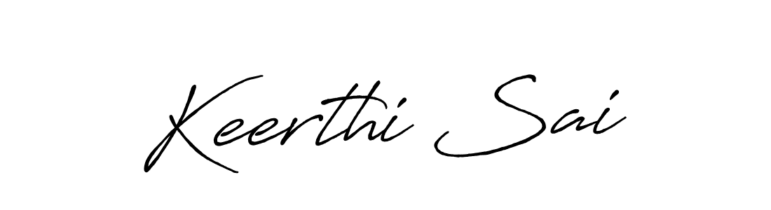 It looks lik you need a new signature style for name Keerthi Sai. Design unique handwritten (Antro_Vectra_Bolder) signature with our free signature maker in just a few clicks. Keerthi Sai signature style 7 images and pictures png