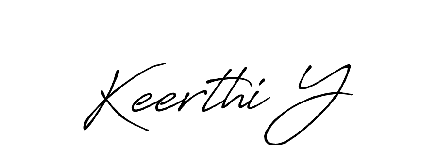 if you are searching for the best signature style for your name Keerthi Y. so please give up your signature search. here we have designed multiple signature styles  using Antro_Vectra_Bolder. Keerthi Y signature style 7 images and pictures png