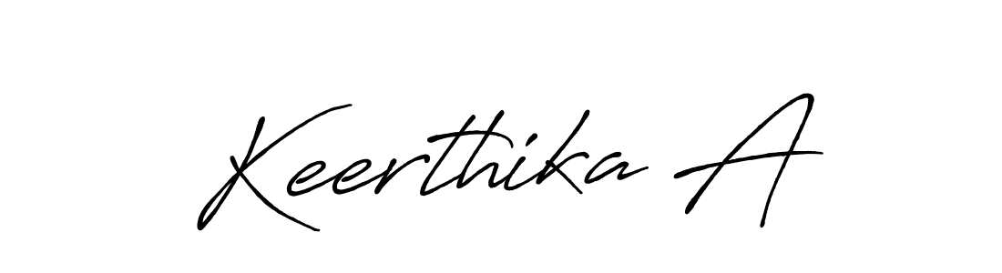 Make a short Keerthika A signature style. Manage your documents anywhere anytime using Antro_Vectra_Bolder. Create and add eSignatures, submit forms, share and send files easily. Keerthika A signature style 7 images and pictures png