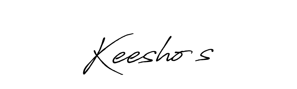 if you are searching for the best signature style for your name Keesho’s. so please give up your signature search. here we have designed multiple signature styles  using Antro_Vectra_Bolder. Keesho’s signature style 7 images and pictures png