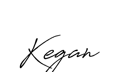 Design your own signature with our free online signature maker. With this signature software, you can create a handwritten (Antro_Vectra_Bolder) signature for name Kegan. Kegan signature style 7 images and pictures png