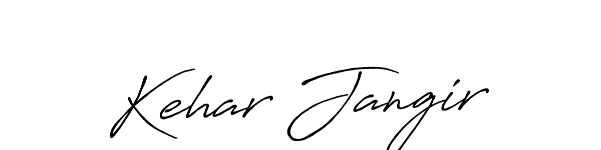 Use a signature maker to create a handwritten signature online. With this signature software, you can design (Antro_Vectra_Bolder) your own signature for name Kehar Jangir. Kehar Jangir signature style 7 images and pictures png