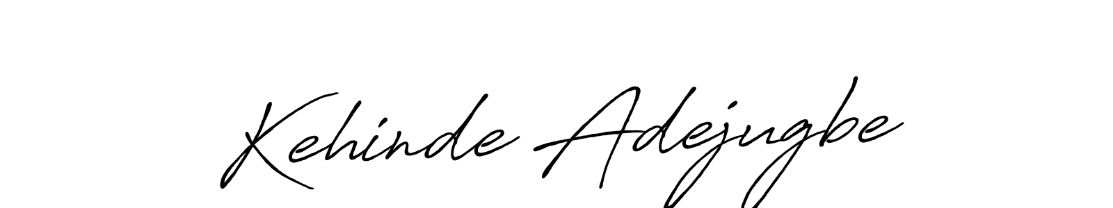 Design your own signature with our free online signature maker. With this signature software, you can create a handwritten (Antro_Vectra_Bolder) signature for name Kehinde Adejugbe. Kehinde Adejugbe signature style 7 images and pictures png