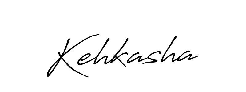 Make a beautiful signature design for name Kehkasha. With this signature (Antro_Vectra_Bolder) style, you can create a handwritten signature for free. Kehkasha signature style 7 images and pictures png