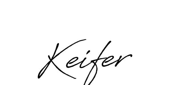 Create a beautiful signature design for name Keifer. With this signature (Antro_Vectra_Bolder) fonts, you can make a handwritten signature for free. Keifer signature style 7 images and pictures png