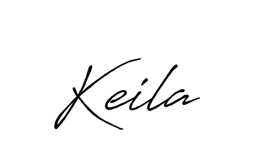 Design your own signature with our free online signature maker. With this signature software, you can create a handwritten (Antro_Vectra_Bolder) signature for name Keila. Keila signature style 7 images and pictures png