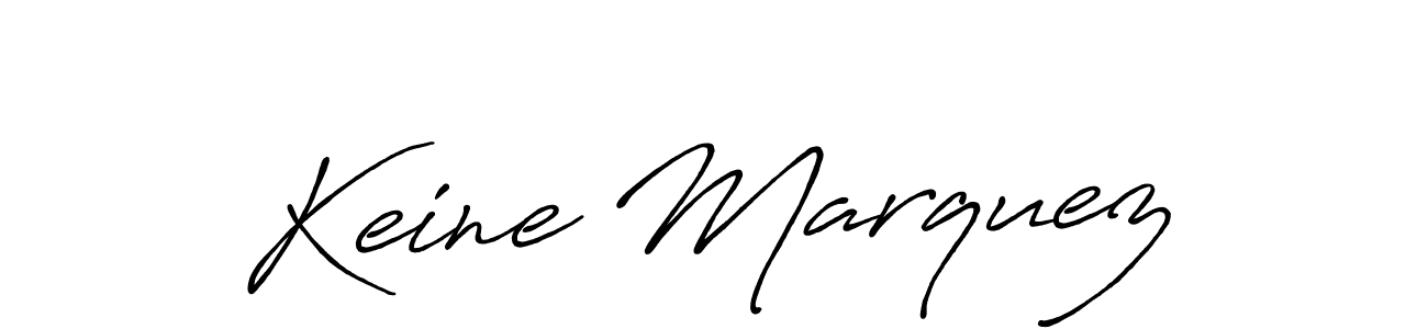You should practise on your own different ways (Antro_Vectra_Bolder) to write your name (Keine Marquez) in signature. don't let someone else do it for you. Keine Marquez signature style 7 images and pictures png
