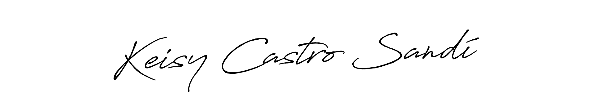 Make a short Keisy Castro Sandí signature style. Manage your documents anywhere anytime using Antro_Vectra_Bolder. Create and add eSignatures, submit forms, share and send files easily. Keisy Castro Sandí signature style 7 images and pictures png