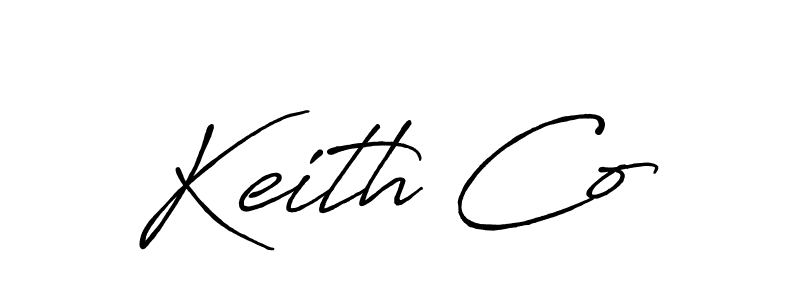 How to make Keith Co name signature. Use Antro_Vectra_Bolder style for creating short signs online. This is the latest handwritten sign. Keith Co signature style 7 images and pictures png