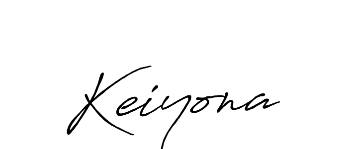 Design your own signature with our free online signature maker. With this signature software, you can create a handwritten (Antro_Vectra_Bolder) signature for name Keiyona. Keiyona signature style 7 images and pictures png