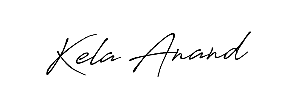 Make a short Kela Anand signature style. Manage your documents anywhere anytime using Antro_Vectra_Bolder. Create and add eSignatures, submit forms, share and send files easily. Kela Anand signature style 7 images and pictures png