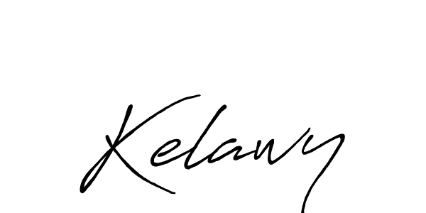 Kelawy stylish signature style. Best Handwritten Sign (Antro_Vectra_Bolder) for my name. Handwritten Signature Collection Ideas for my name Kelawy. Kelawy signature style 7 images and pictures png