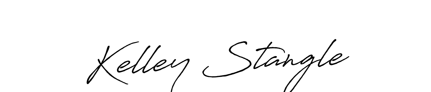 You should practise on your own different ways (Antro_Vectra_Bolder) to write your name (Kelley Stangle) in signature. don't let someone else do it for you. Kelley Stangle signature style 7 images and pictures png