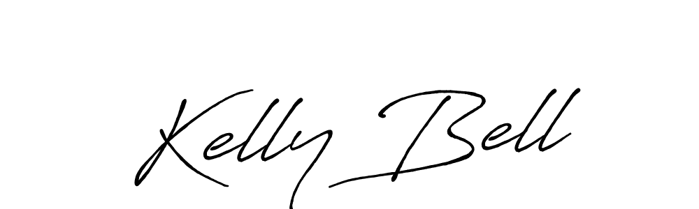 Design your own signature with our free online signature maker. With this signature software, you can create a handwritten (Antro_Vectra_Bolder) signature for name Kelly Bell. Kelly Bell signature style 7 images and pictures png