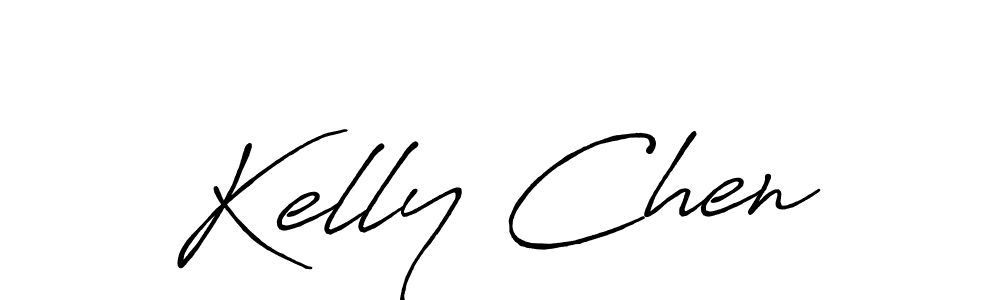 The best way (Antro_Vectra_Bolder) to make a short signature is to pick only two or three words in your name. The name Kelly Chen include a total of six letters. For converting this name. Kelly Chen signature style 7 images and pictures png