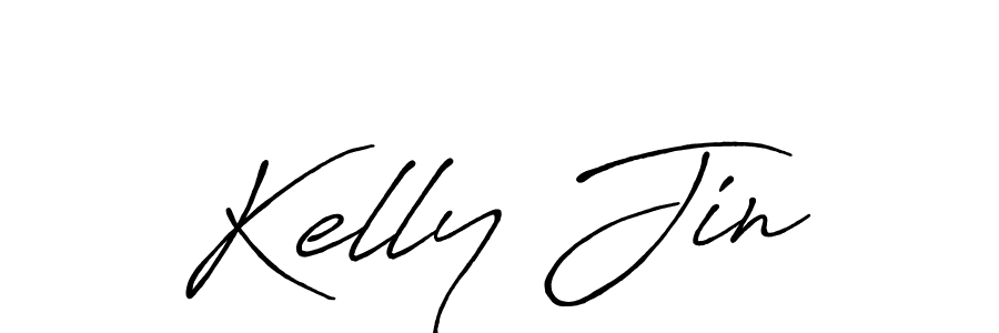 The best way (Antro_Vectra_Bolder) to make a short signature is to pick only two or three words in your name. The name Kelly Jin include a total of six letters. For converting this name. Kelly Jin signature style 7 images and pictures png