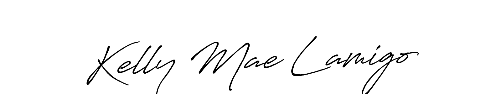 Similarly Antro_Vectra_Bolder is the best handwritten signature design. Signature creator online .You can use it as an online autograph creator for name Kelly Mae Lamigo. Kelly Mae Lamigo signature style 7 images and pictures png