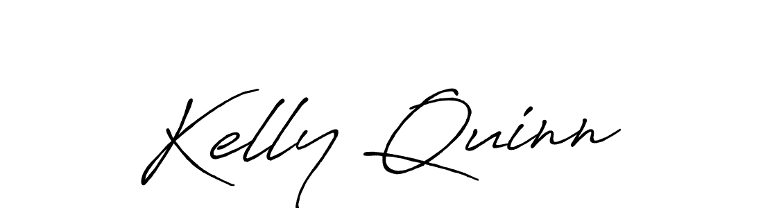 Make a beautiful signature design for name Kelly Quinn. With this signature (Antro_Vectra_Bolder) style, you can create a handwritten signature for free. Kelly Quinn signature style 7 images and pictures png