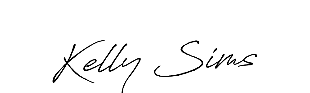 Make a short Kelly Sims signature style. Manage your documents anywhere anytime using Antro_Vectra_Bolder. Create and add eSignatures, submit forms, share and send files easily. Kelly Sims signature style 7 images and pictures png