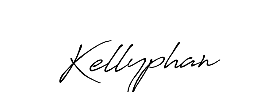 How to make Kellyphan name signature. Use Antro_Vectra_Bolder style for creating short signs online. This is the latest handwritten sign. Kellyphan signature style 7 images and pictures png