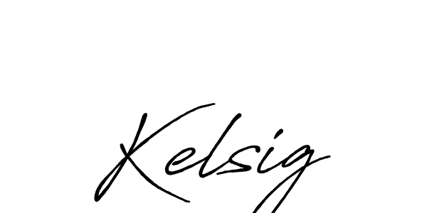 How to Draw Kelsig signature style? Antro_Vectra_Bolder is a latest design signature styles for name Kelsig. Kelsig signature style 7 images and pictures png