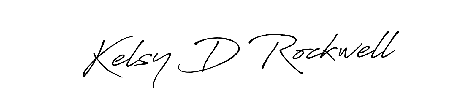 It looks lik you need a new signature style for name Kelsy D Rockwell. Design unique handwritten (Antro_Vectra_Bolder) signature with our free signature maker in just a few clicks. Kelsy D Rockwell signature style 7 images and pictures png