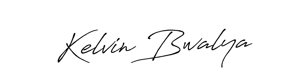 The best way (Antro_Vectra_Bolder) to make a short signature is to pick only two or three words in your name. The name Kelvin Bwalya include a total of six letters. For converting this name. Kelvin Bwalya signature style 7 images and pictures png