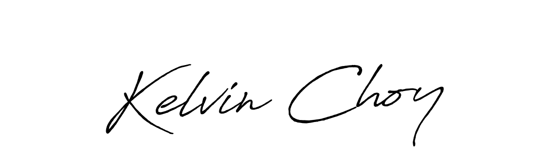 How to make Kelvin Choy signature? Antro_Vectra_Bolder is a professional autograph style. Create handwritten signature for Kelvin Choy name. Kelvin Choy signature style 7 images and pictures png