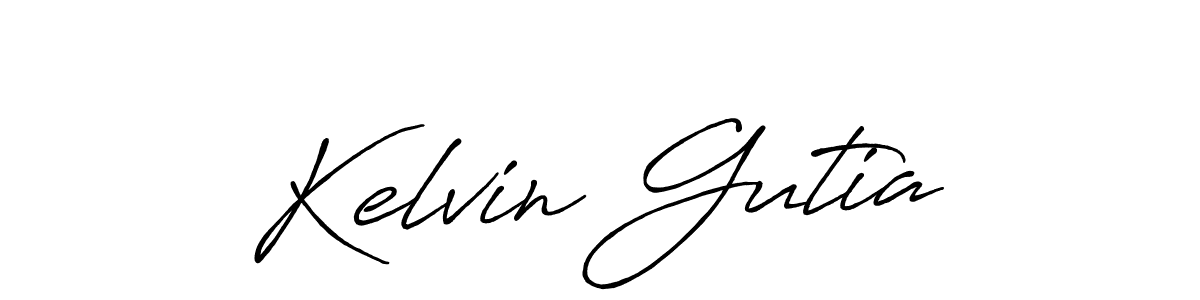 Make a short Kelvin Gutia signature style. Manage your documents anywhere anytime using Antro_Vectra_Bolder. Create and add eSignatures, submit forms, share and send files easily. Kelvin Gutia signature style 7 images and pictures png