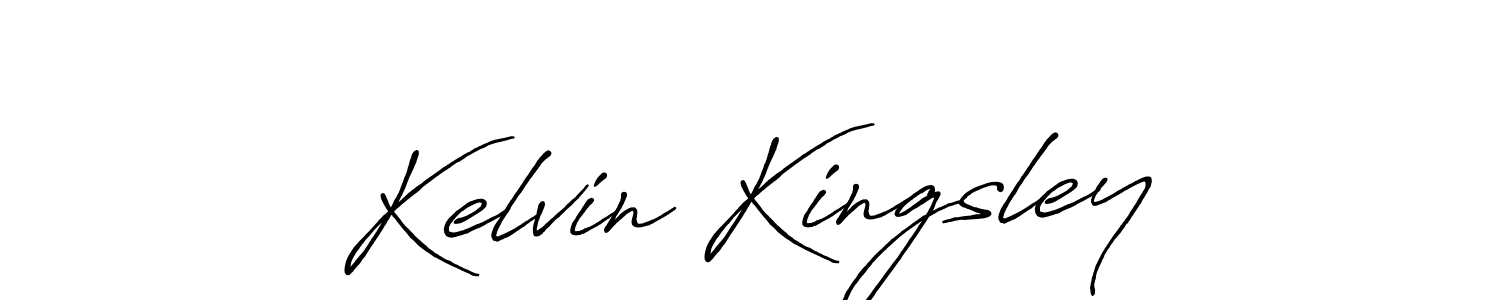 Antro_Vectra_Bolder is a professional signature style that is perfect for those who want to add a touch of class to their signature. It is also a great choice for those who want to make their signature more unique. Get Kelvin Kingsley name to fancy signature for free. Kelvin Kingsley signature style 7 images and pictures png