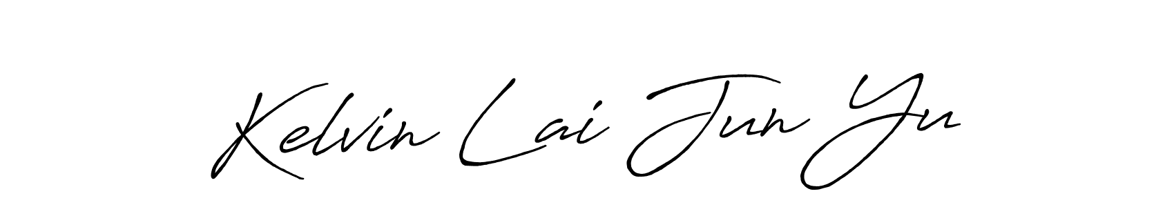 if you are searching for the best signature style for your name Kelvin Lai Jun Yu. so please give up your signature search. here we have designed multiple signature styles  using Antro_Vectra_Bolder. Kelvin Lai Jun Yu signature style 7 images and pictures png