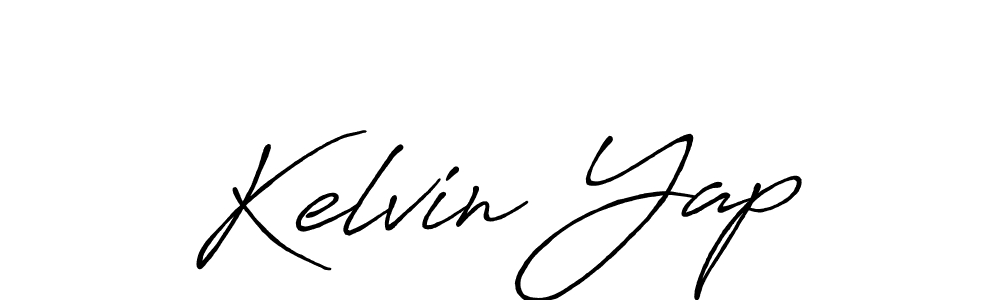 Use a signature maker to create a handwritten signature online. With this signature software, you can design (Antro_Vectra_Bolder) your own signature for name Kelvin Yap. Kelvin Yap signature style 7 images and pictures png