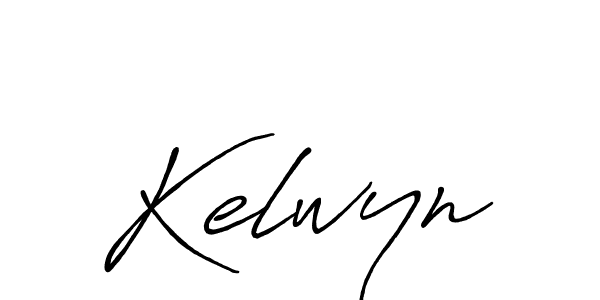 How to make Kelwyn signature? Antro_Vectra_Bolder is a professional autograph style. Create handwritten signature for Kelwyn name. Kelwyn signature style 7 images and pictures png