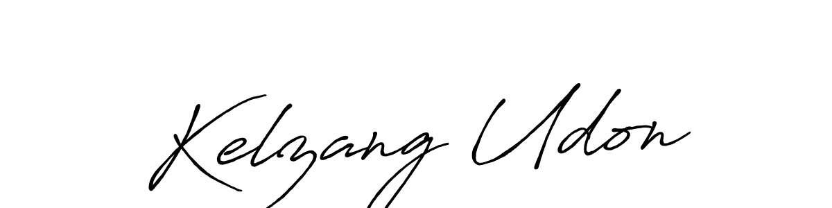 Make a beautiful signature design for name Kelzang Udon. Use this online signature maker to create a handwritten signature for free. Kelzang Udon signature style 7 images and pictures png
