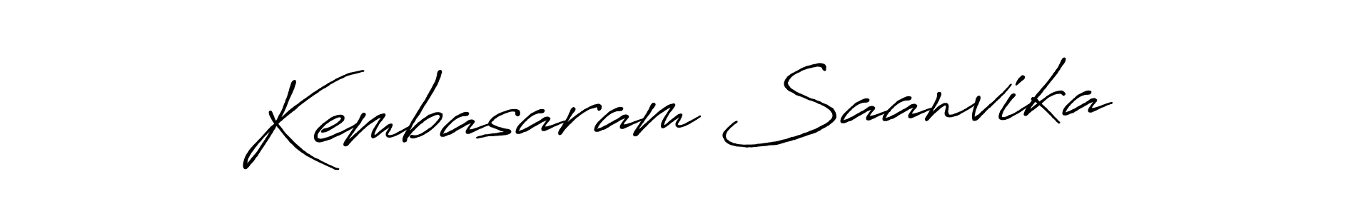 See photos of Kembasaram Saanvika official signature by Spectra . Check more albums & portfolios. Read reviews & check more about Antro_Vectra_Bolder font. Kembasaram Saanvika signature style 7 images and pictures png