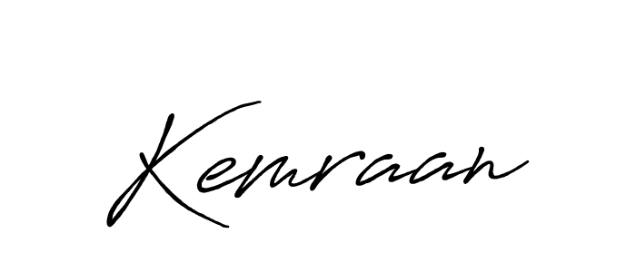 Once you've used our free online signature maker to create your best signature Antro_Vectra_Bolder style, it's time to enjoy all of the benefits that Kemraan name signing documents. Kemraan signature style 7 images and pictures png