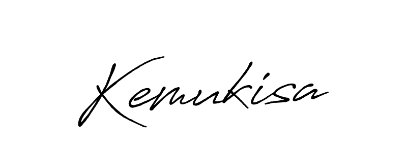 if you are searching for the best signature style for your name Kemukisa. so please give up your signature search. here we have designed multiple signature styles  using Antro_Vectra_Bolder. Kemukisa signature style 7 images and pictures png