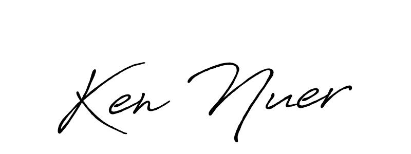 Once you've used our free online signature maker to create your best signature Antro_Vectra_Bolder style, it's time to enjoy all of the benefits that Ken Nuer name signing documents. Ken Nuer signature style 7 images and pictures png