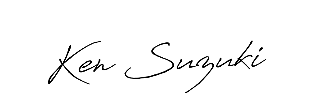 See photos of Ken Suzuki official signature by Spectra . Check more albums & portfolios. Read reviews & check more about Antro_Vectra_Bolder font. Ken Suzuki signature style 7 images and pictures png