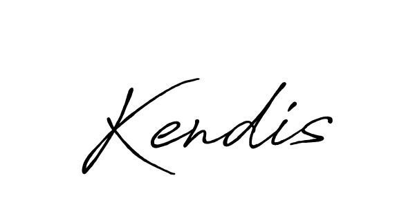 Also we have Kendis name is the best signature style. Create professional handwritten signature collection using Antro_Vectra_Bolder autograph style. Kendis signature style 7 images and pictures png