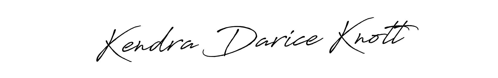 Use a signature maker to create a handwritten signature online. With this signature software, you can design (Antro_Vectra_Bolder) your own signature for name Kendra Darice Knott. Kendra Darice Knott signature style 7 images and pictures png